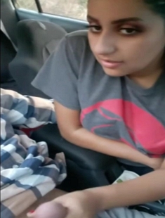Indian Gf Sucking Lover Dick in car