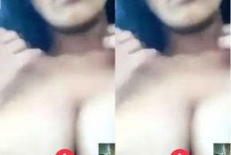 Sexy Call Girl Showng Her Big Boobs and ass on Video call
